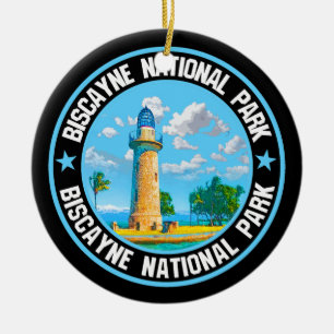 Nationaal Park Biscayne Keramisch Ornament