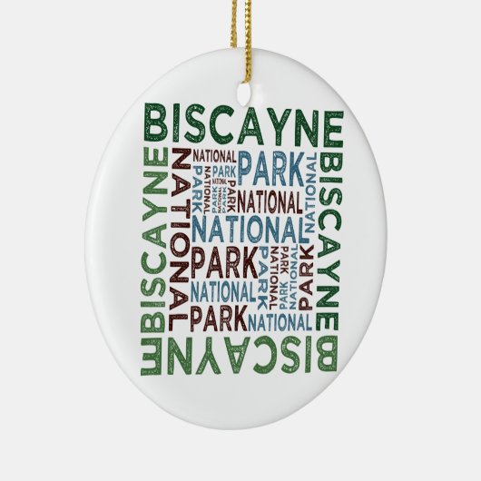 Nationaal Park Biscayne Keramisch Ornament (Rechts)