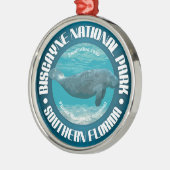Nationaal Park Biscayne Metalen Ornament (Links)