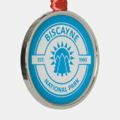 Nationaal Park Biscayne Metalen Ornament (Rechts)