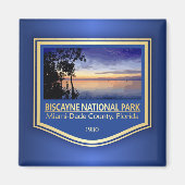 Nationaal Park Biscayne (PF2) Magneet (Voorkant)