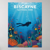 Nationaal park Biscayne Poster (Voorkant)