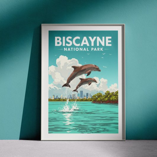 Nationaal Park  Biscayne Poster