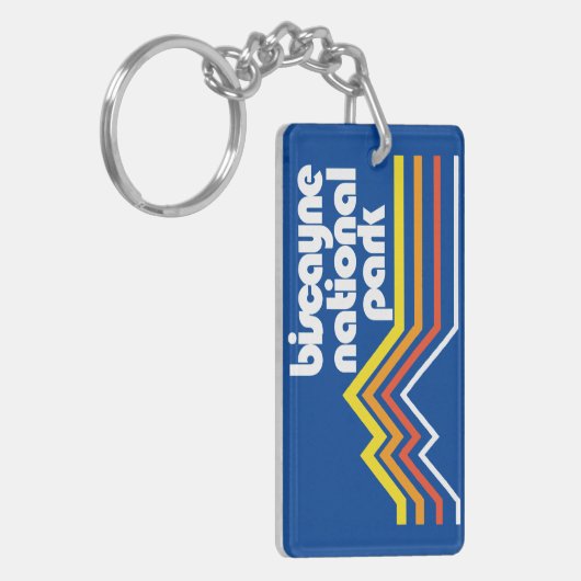 Nationaal Park Biscayne Sleutelhanger (Voorkant Links)