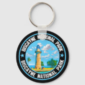 Nationaal Park Biscayne Sleutelhanger (Voorkant)