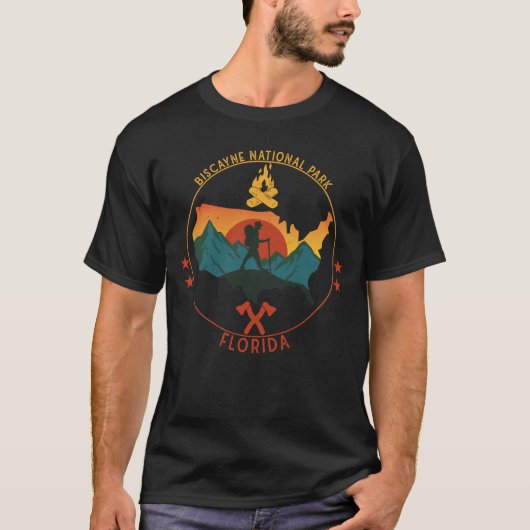 Nationaal Park Biscayne T-shirt (Voorkant)