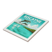 Nationaal Park  Biscayne Tegeltje (Zijkant)