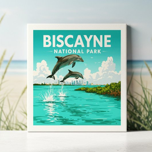 Nationaal Park  Biscayne Tegeltje