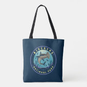 Nationaal Park Biscayne Tote Bag (Achterkant)