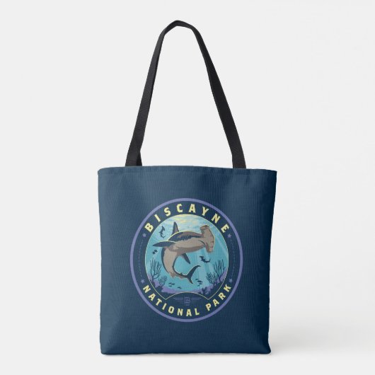 Nationaal Park Biscayne Tote Bag (Achterkant)