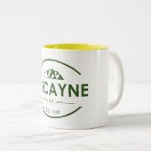 Nationaal Park Biscayne Tweekleurige Koffiemok (Voorkant rechts)