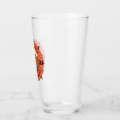 Nationaal Park Bison Retro Compass Glas (Links)