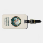 Nationaal park Black Canyon Bagagelabel (Voorkant horizontaal)