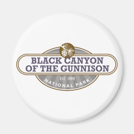 Nationaal park Black Canyon Gunnison Magneet (Voorkant)