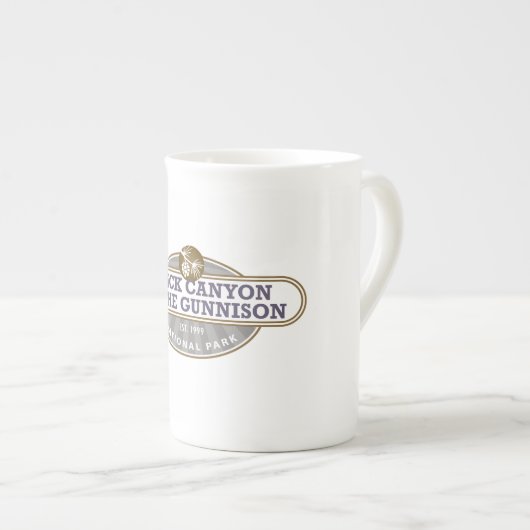 Nationaal park Black Canyon Gunnison Porselein Kop (Voorkant rechts)