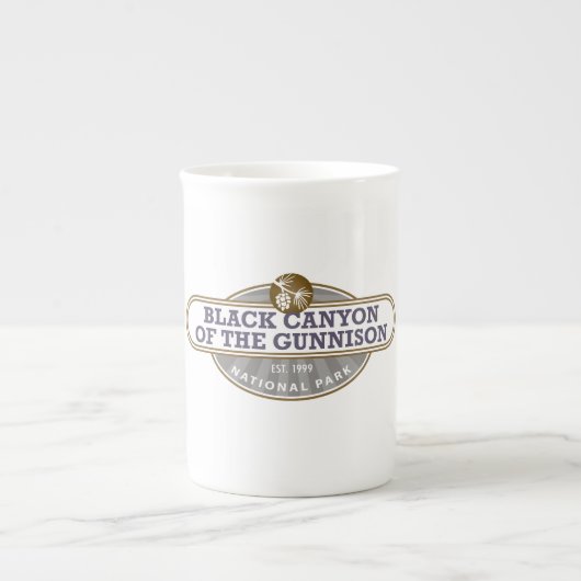 Nationaal park Black Canyon Gunnison Porselein Kop (Voorkant)