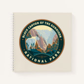 Nationaal park Black Canyon Notitieboek (Voorkant)