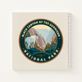 Nationaal park Black Canyon Notitieboek (Achterkant)