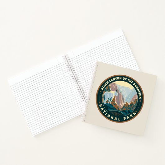 Nationaal park Black Canyon Notitieboek (Binnen)