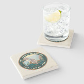 Nationaal park Black Canyon Stenen Onderzetter (Zijkant)