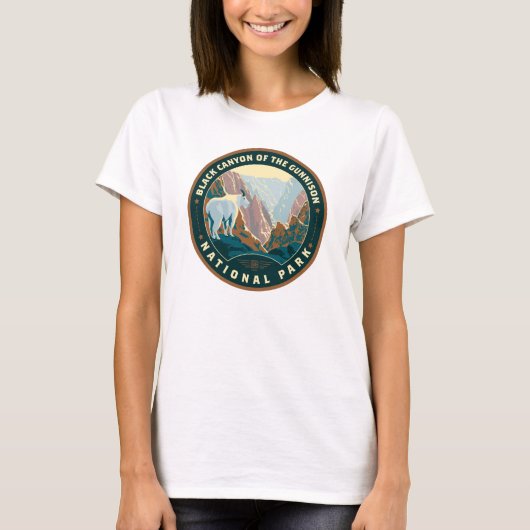 Nationaal park Black Canyon T-shirt (Voorkant)