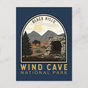 Nationaal park Black Hills  Emblem Briefkaart