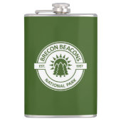 Nationaal park Brecon Beacons Heupfles (Voorkant)