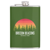 Nationaal park Brecon Beacons Heupfles (Voorkant)