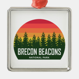 Nationaal park Brecon Beacons Metalen Ornament