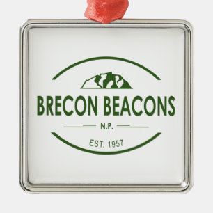 Nationaal park Brecon Beacons Metalen Ornament
