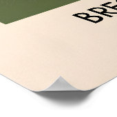 Nationaal park Brecon Beacons Moderne Reisposter Poster (Hoek)