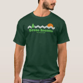 Nationaal park Brecon Beacons Retro T-shirt (Voorkant)