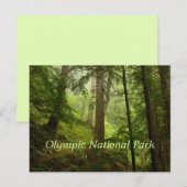 Nationaal Park Briefkaart (Voorkant / Achterkant)