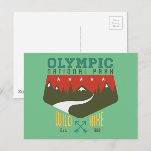 Nationaal Park Briefkaart (Voorkant / Achterkant)