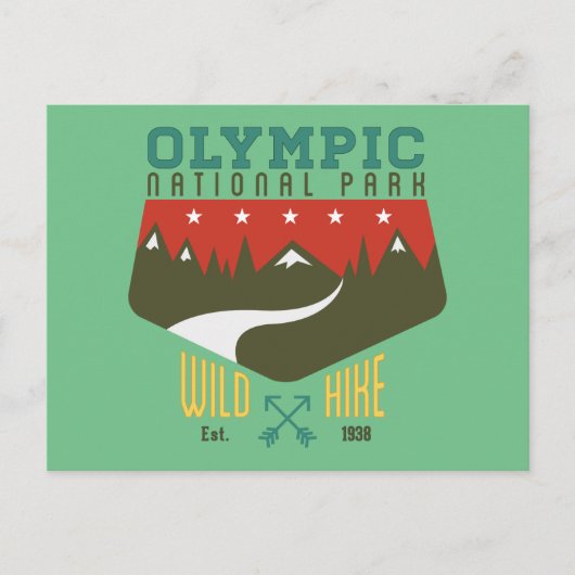 Nationaal Park Briefkaart (Voorkant)