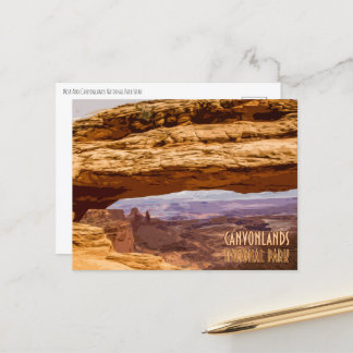 Nationaal Park Briefkaart Canyonlands