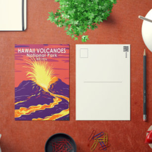 Nationaal Park  Briefkaart Hawaii Volcanoes