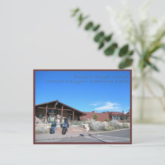Nationaal Park Bright Angel Lodge Grand Canyon Briefkaart (Staand voorkant)