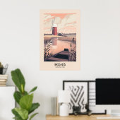Nationaal park Broads Moderne Reisposter Poster (Thuiskantoor)