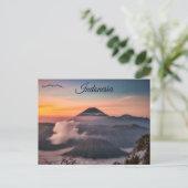 Nationaal Park Bromo Tengger Semeru Indonesië Briefkaart (Staand voorkant)