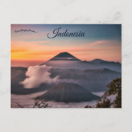 Nationaal Park Bromo Tengger Semeru Indonesië Briefkaart