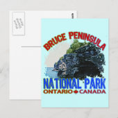 Nationaal park Bruce Peninsula Briefkaart (Voorkant / Achterkant)