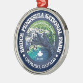 Nationaal park Bruce Peninsula Metalen Ornament (Links)
