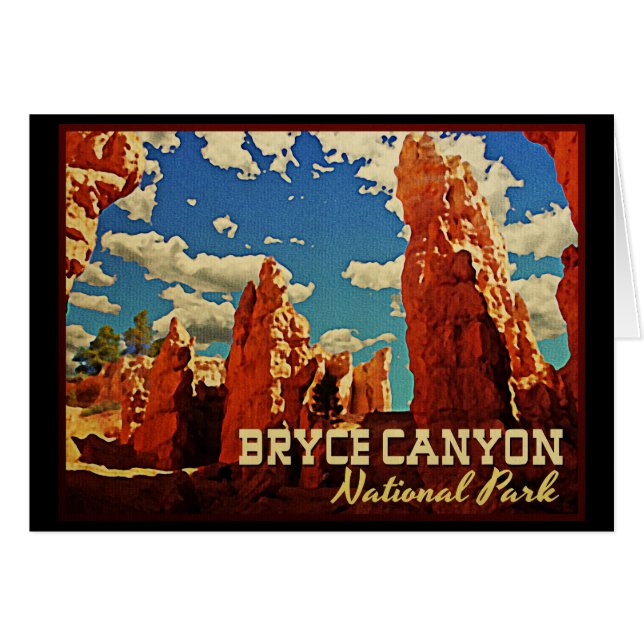 Nationaal Park Bryce Canyon (Voorkant Horizontaal)