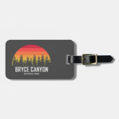 Nationaal Park Bryce Canyon Bagagelabel (Voorkant horizontaal)