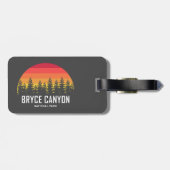 Nationaal Park Bryce Canyon Bagagelabel (Achterkant horizontaal)