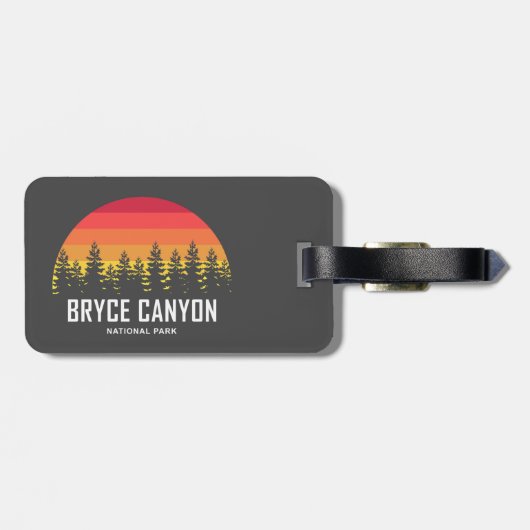 Nationaal Park Bryce Canyon Bagagelabel (Achterkant horizontaal)