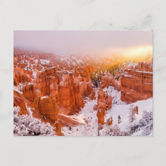 Nationaal Park Bryce Canyon Briefkaart (Voorkant)