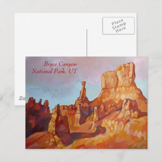 Nationaal Park Bryce Canyon Briefkaart (Voorkant / Achterkant)
