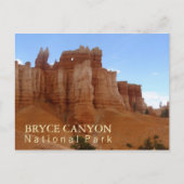 Nationaal Park Bryce Canyon Briefkaart (Voorkant)